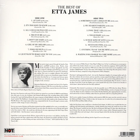 Etta James - The Best Of