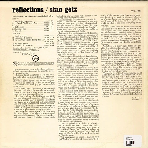 Stan Getz - Reflections
