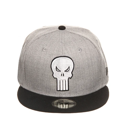 New Era x Marvel - Punisher Heather Hero 59fifty Cap