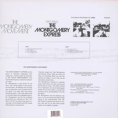 The Montgomery Express - The Montgomery Movement