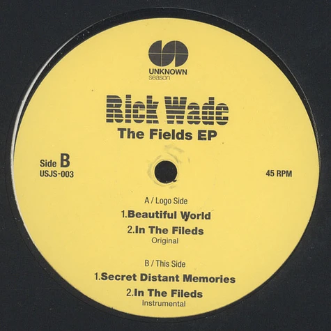 Rick Wade - The Fields EP