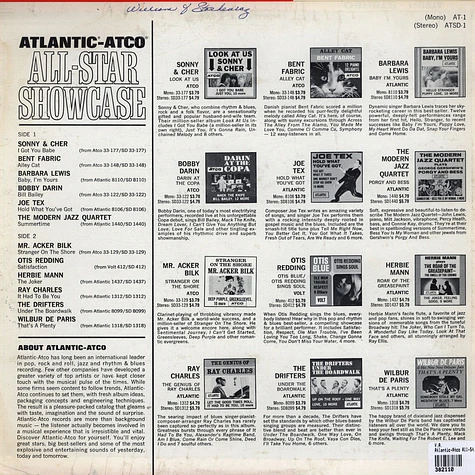 V.A. - Atlantic-Atco All-Star Showcase