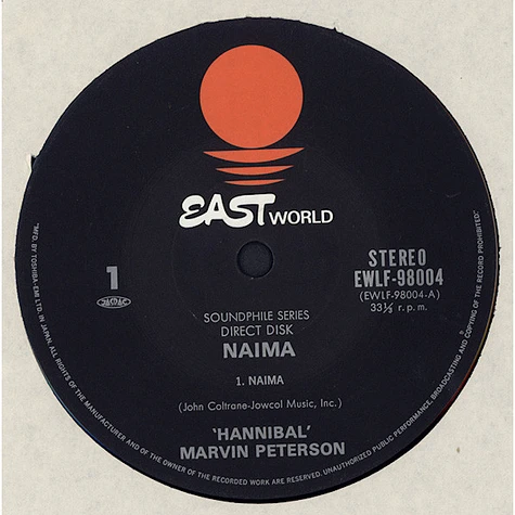 Hannibal Marvin Peterson - Naima
