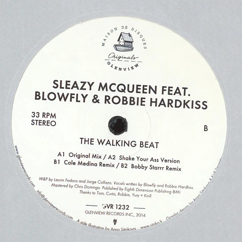 Sleazy McQueen - The Walking Beat feat. Blowfly