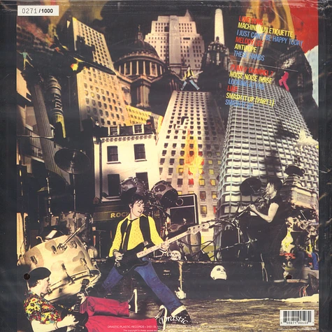 The Damned - Machine Gun Etiquette Black Vinyl Edition