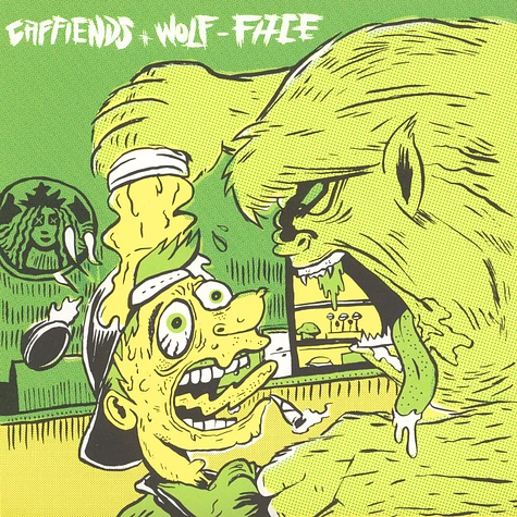 Caffiends / Wolf-Face - Split