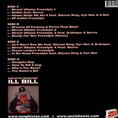 Ill Bill - Howie Made Me Do It