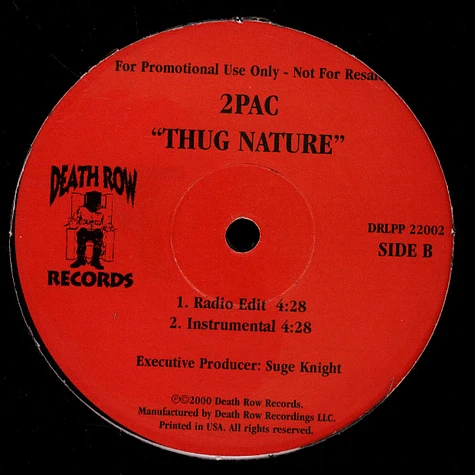 2Pac - Thug Nature