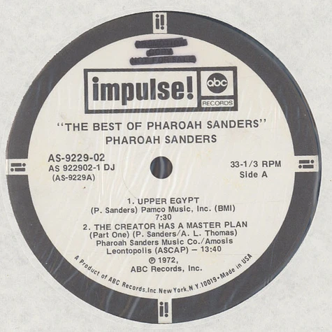 Pharoah Sanders - The Best Of Pharoah Sanders