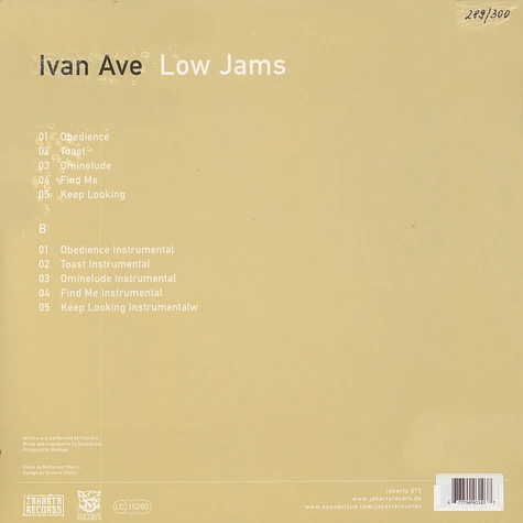 Ivan Ave - Low Jams EP