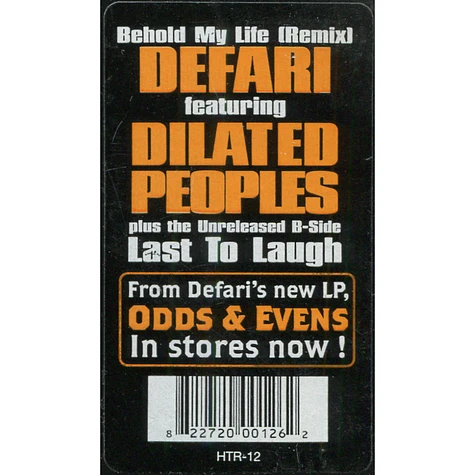 Defari - Behold My Life (Remix)
