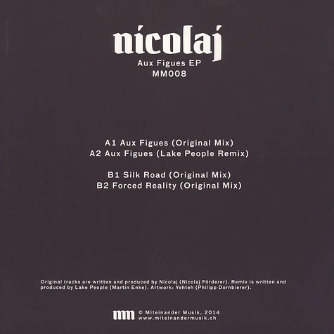 Nicolaj - Aux Figues