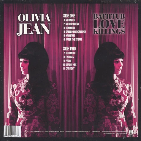 Olivia Jean - Bathtub Love Killings