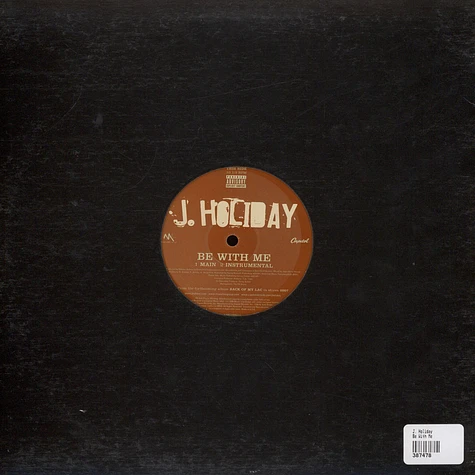 J. Holiday - Be With Me