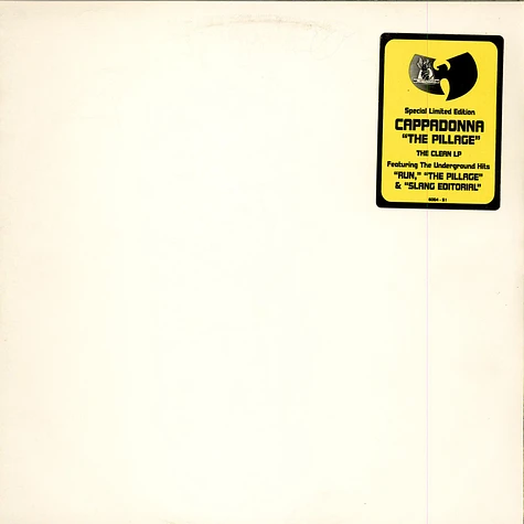 Cappadonna - The Pillage (The Clean LP)