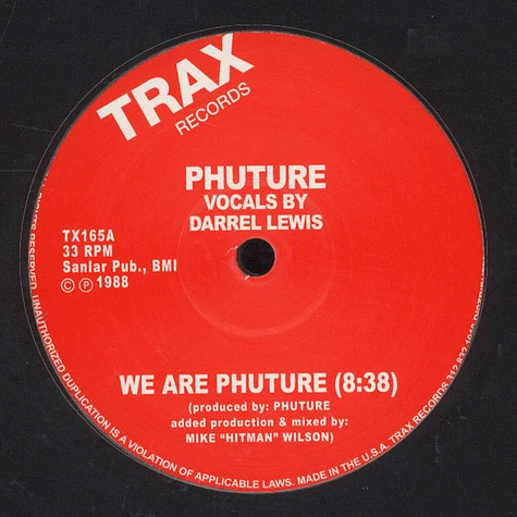 Phuture - We Are The Phuture