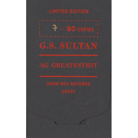 G.S. Sultan - AG Greatesthit