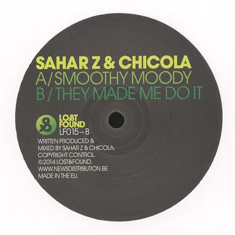 Sahar Z & Chicola - Smoothy Moody