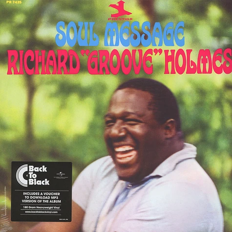 Richard "Groove" Holmes - Soul Message Back To Black Edition