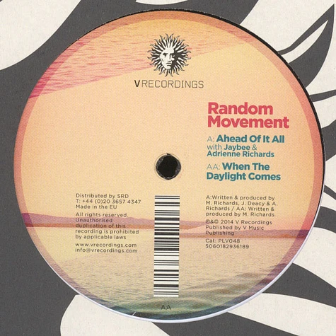 Random Movement - Ahead Of It All / When The Daylight Comes