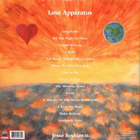 Jesse Boykins III - Love Apparatus