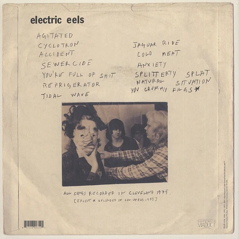 Electric Eels - Die Electric Eels
