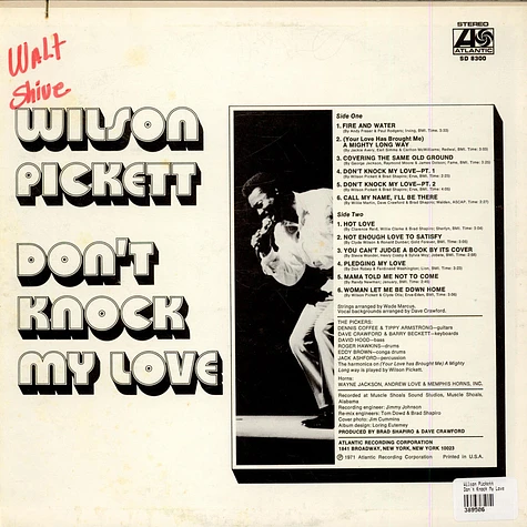 Wilson Pickett - Don't Knock My Love