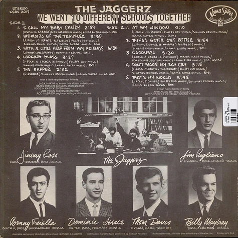 The Jaggerz - We Went To Different Schools Together