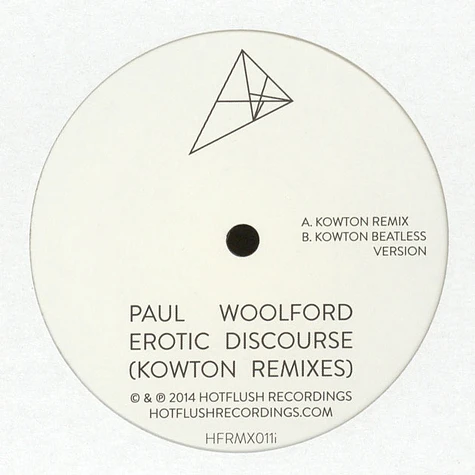 Paul Woolford - Erotic Discourse (Kowton Remixes)