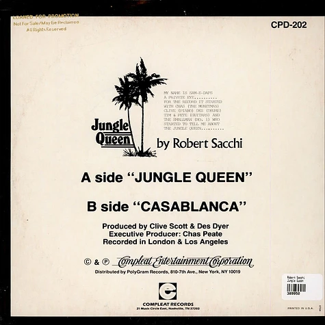 Robert Sacchi - Jungle Queen