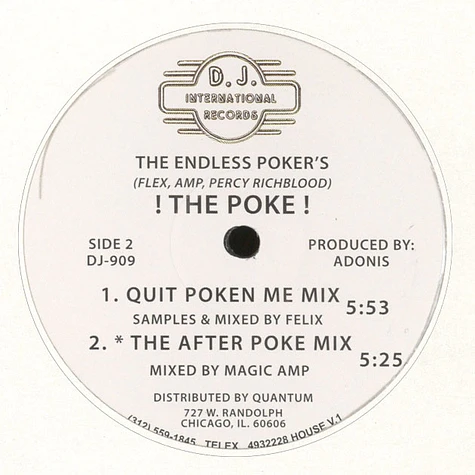 Endless Poker's (Adonis) - The Poke