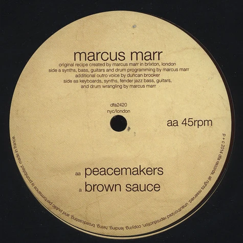 Marcus Marr - Brown Sauce