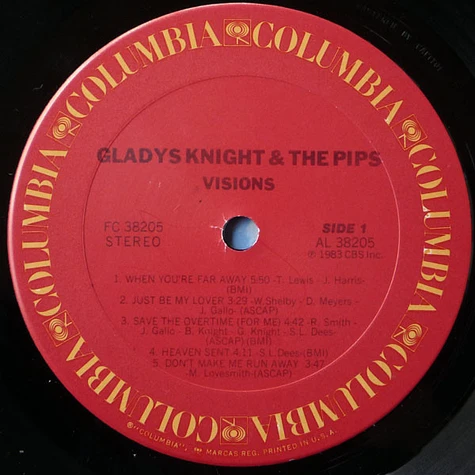 Gladys Knight And The Pips - Visions