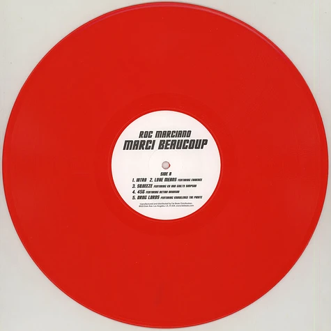 Roc Marciano - Marci Beaucoup Red Vinyl Edition