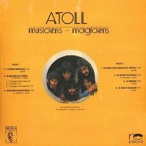 Atoll - Musiciens - Magiciens
