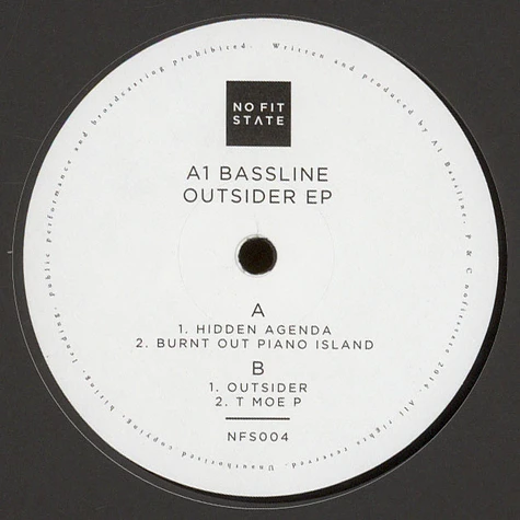A1 Bassline - Outsider EP