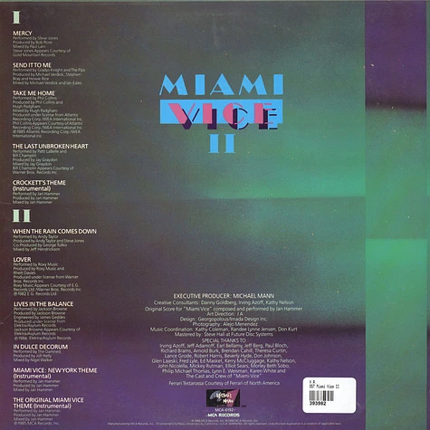 V.A. - OST Miami Vice II