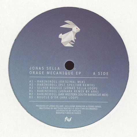Jonas Sella - Orage Mecanique EP
