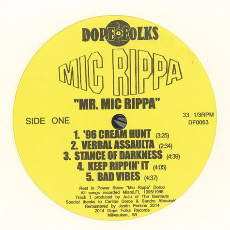 Mic Rippa - Mr. Mic Rippa