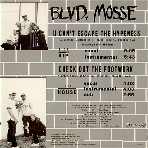 Blvd. Mosse - U Can't Escape The Hypeness