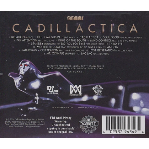 Big K.R.I.T. - Cadillactica Deluxe Edition