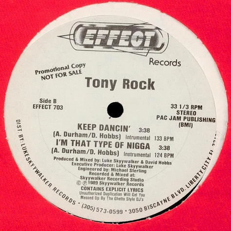 Tony Rock - Keep Dancin'