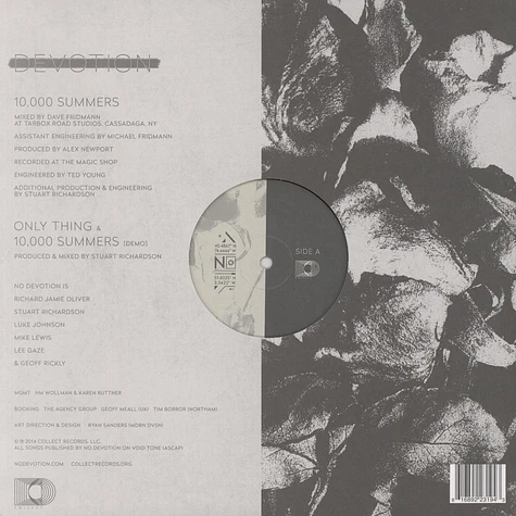 No Devotion - 10,000 Summers Black Vinyl Edition