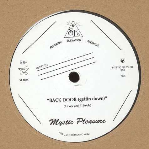 Tom Noble & Mystic Pleasure - Back Door