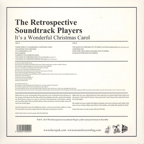 The Retrospective Soundtrack Players - It's A Wonderful Christmas Carol