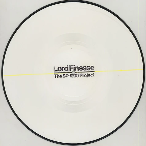 Lord Finesse - The SP1200 Project: E-mu EP Stickered & Ink Stamped Test Pressing