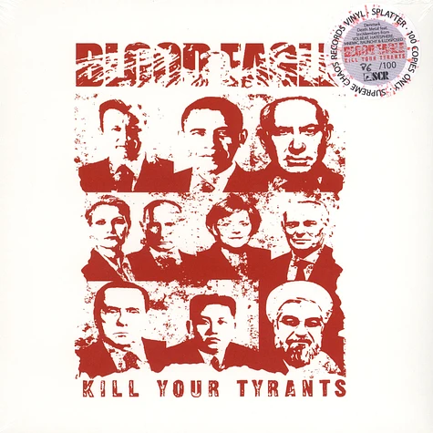 Blood Eagle - Kill Your Tyrants Splatter Vinyl Edition
