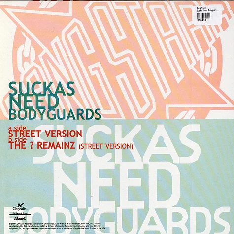 Gang Starr - Suckas Need Bodyguards / The ? Remainz