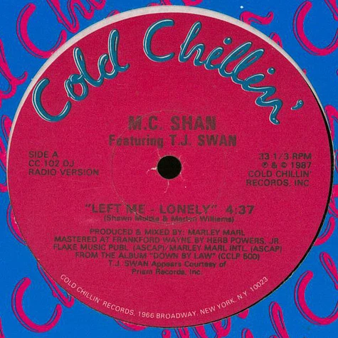 MC Shan - Left Me Lonely