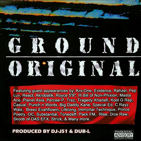 DJ JS-1 - Ground Original